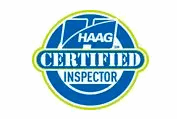 Haag Certified Inspector Badge
