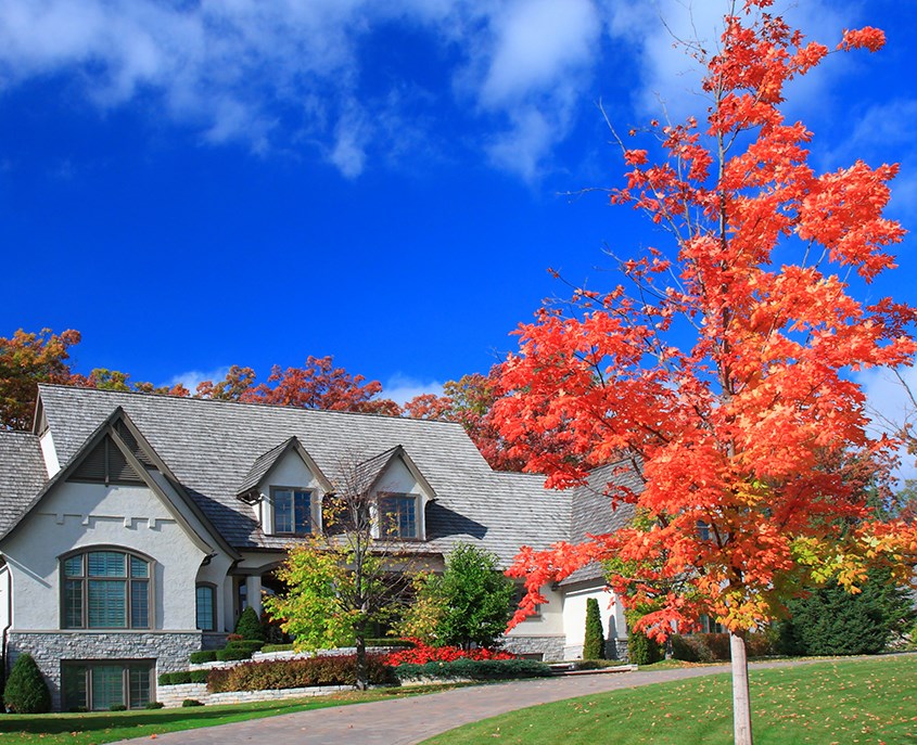 home in Woodbury Heights after High Point's roofing services