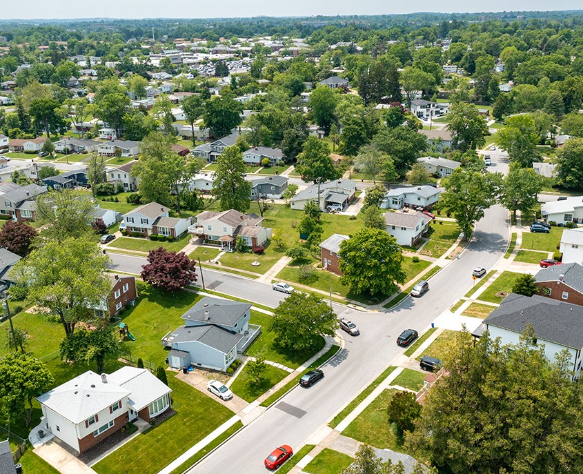 Residential homes in Sewell, New Jersey
