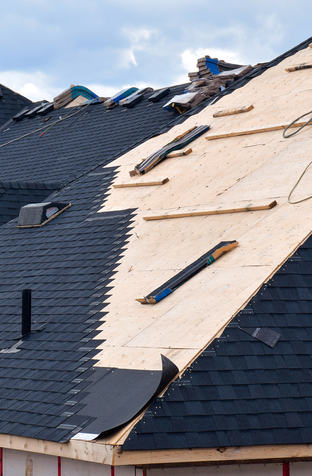 cost of a roof installed in Woodbury nj