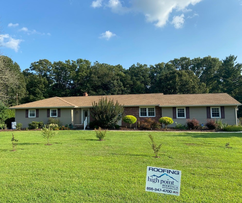 home that received roofing services in new jersey