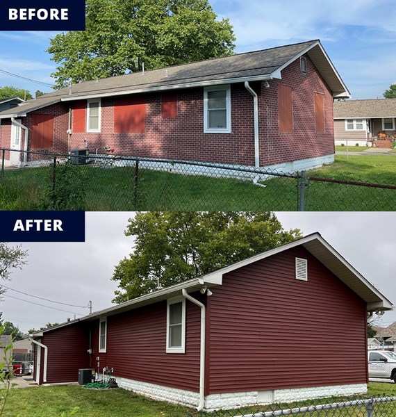 new jersey vinyl siding installation before and after