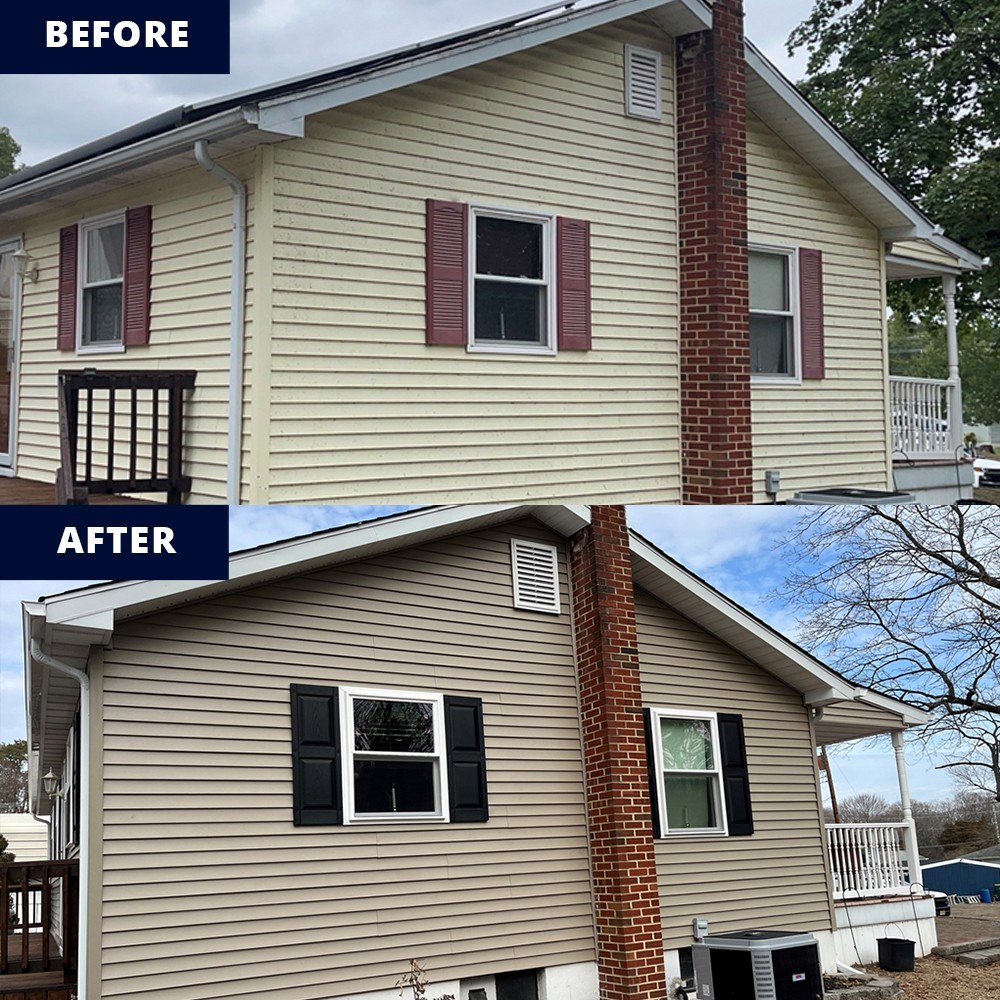 new jersey siding replacement before and after