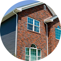 Exterior view of a residential home