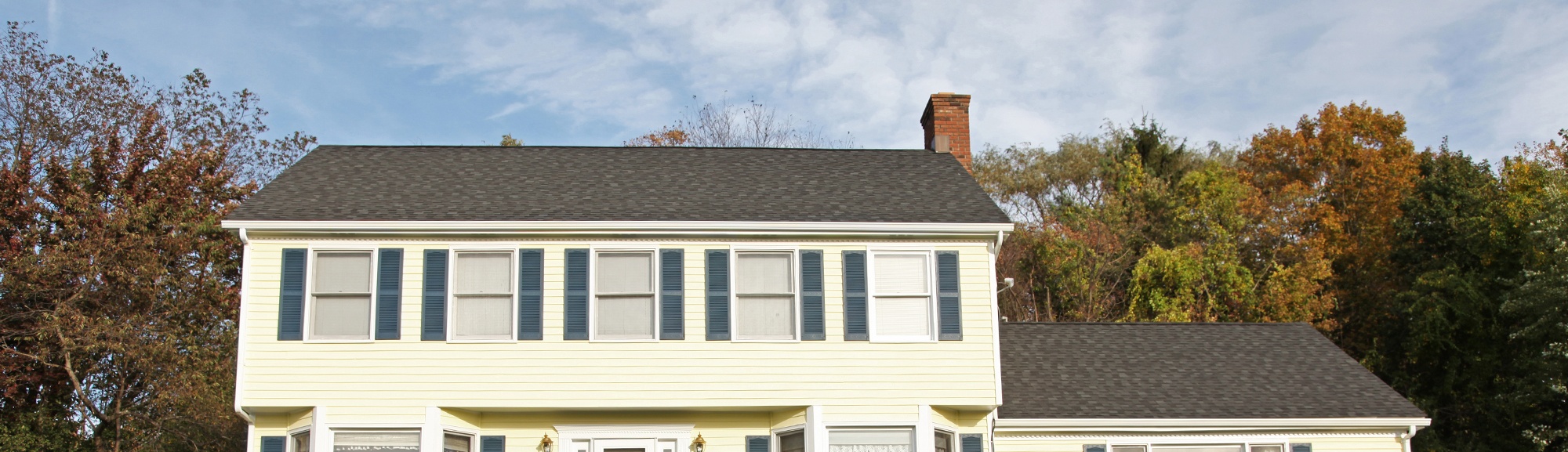 Residential roof replacement project on two-story home in Clayton, NJ