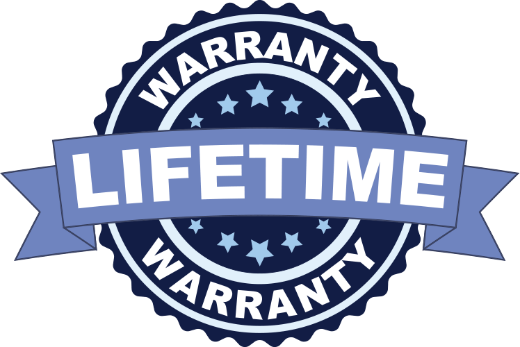 Lifetime Warranty Badge