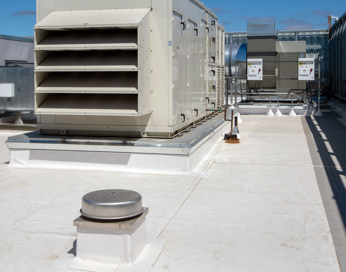 pvc flat roof replacement in New Jersey
