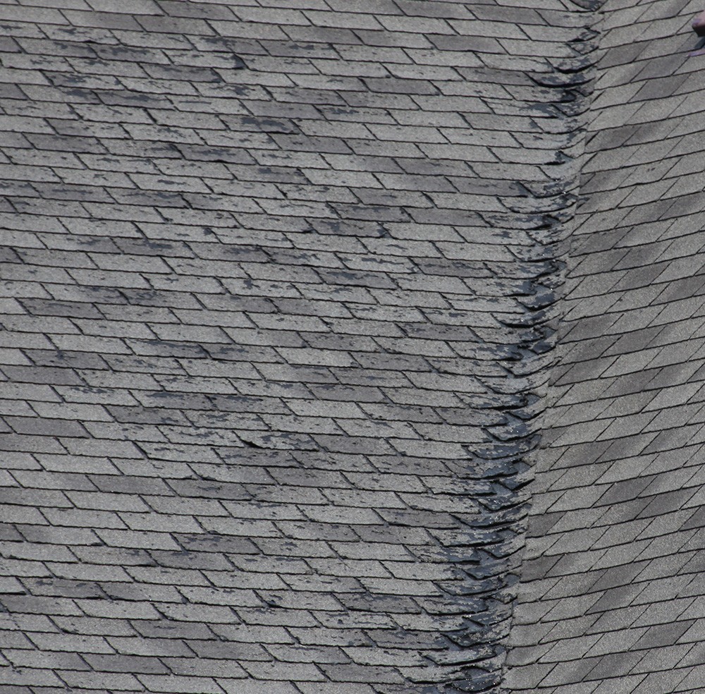 home showing signs of needing a full roof replacement in new Jersey